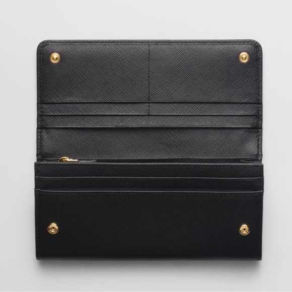 Prada Saffiano Leather Wallet | black - Picture 14 of 14